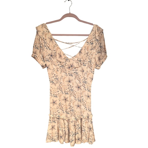 Spell Dresses & Skirts - Spell & The Gypsy Collective Boho Mini Dress‎ Womens S Lace Back Festival Dress